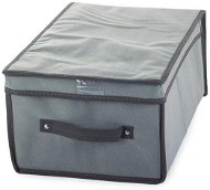 Verk 01321 Úložná krabice s odklápěcím víkem 45×30×20cm šedá - Úložný box