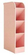 eCa CB18R Plastový stolní organizér růžový - Office Shelf
