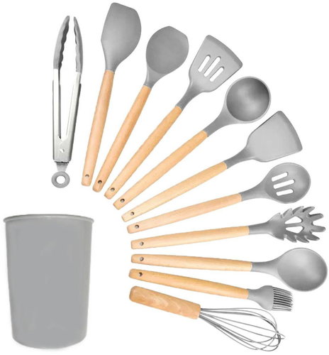 APT DA64A kitchenware set 12 elements grey - Kitchen Utensil - Main image