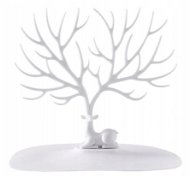 Verk 01779 Jewellery tree plastic white - Jewellery Box
