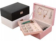 Jewellery Box Verk 01788 Design jewellery box 23 x 17 x 9 cm black - Šperkovnice