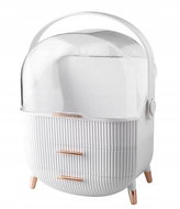 eCa SZ07 Organizér na kosmetiku bílý - Kufr