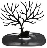 Verk 01779 Jewellery tree plastic black - Jewellery Box