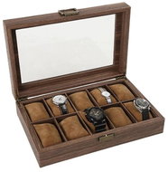 eCa Case for 10 watches brown - Jewellery Box