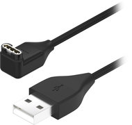 AlzaPower "L" nabíjecí/datový kabel s opletem pro Garmin Fenix, Vívoactive, Venu, Forerunner – 1m - Nabíječka na hodinky