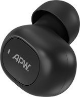AlzaPower Shpunty, Black - Left Headphone - Headphone Accessory