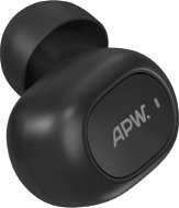 AlzaPower Shpunty, Black - Right Headphone - Headphone Accessory