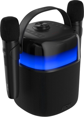 AlzaPower Karaoke Box, black - Bluetooth Speaker - Main image
