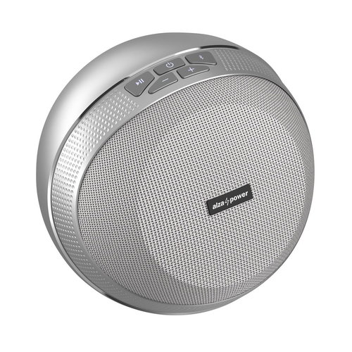 AlzaPower VORTEX V2 Silver - Bluetooth Speaker - Main image
