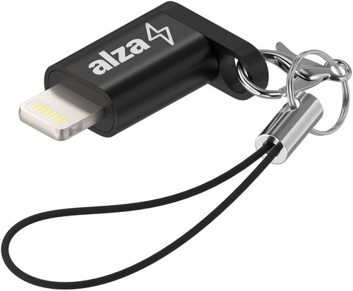 AlzaPower Keychain Micro USB - Lightning MFi - Adapter - Main image