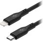 AlzaPower SilkCore USB-C to Lightning MFi, 1m schwarz - Datenkabel