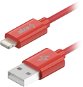 AlzaPower Core Lightning MFi (C89) 1m red - Data Cable