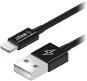 AlzaPower Core USB-A to Lightning MFi (C189) 0.5m čierny - Dátový kábel