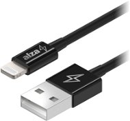 AlzaPower Core USB-A to Lightning MFi (C189) 1m čierny - Dátový kábel