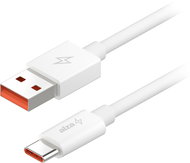 AlzaPower Core USB-A to USB-C Xiaomi Mi Turbo Charge 6A 120W 1m bílý - Datový kabel