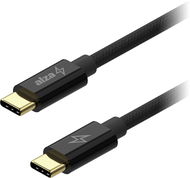 AlzaPower CompactCore USB-C to USB-C 2.0, 100W, 2m - schwarz - Datenkabel