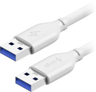 AlzaPower Core USB-A (M) to USB-A (M) 3.0, 0.5 m biely - Dátový kábel