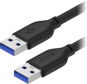 AlzaPower Core USB-A (M) to USB-A (M) 3.0, 1.5m Black - Data Cable