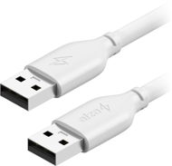 AlzaPower Core USB-A (M) to USB-A (M) 2.0, 1m White - Data Cable