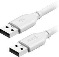 AlzaPower Core USB-A (M) to USB-A (M) 2.0, 1m, fehér - Adatkábel