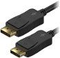 Video kabel AlzaPower DisplayPort (M) na DisplayPort (M) propojovací stíněný 3m černý - Video kabel