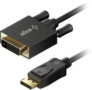 AlzaPower Core DisplayPort na DVI-D FullHD 1m černý - Video kabel