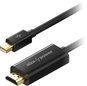 Video Cable AlzaPower Core MiniDisplayPort to HDMI 4K 1m black - Video kabel