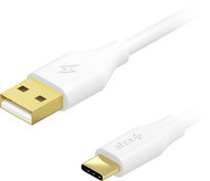 AlzaPower 2er-Pack Core Charge USB-A auf USB-C 2.0 2m weiß - Datenkabel