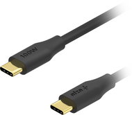 AlzaPower 2-Pack Core Charge USB-C és USB-C 2.0 között, 100 W, 1 m, fekete - Adatkábel