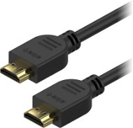 AlzaPower Core HDMI 1.4 High Speed 4K, 0.5m, Black - Video Cable
