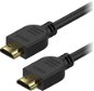 AlzaPower Core HDMI 1.4 High Speed 4K, 1m, Black - Video Cable