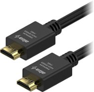 Videokabel AlzaPower AluCore Premium HDMI 2.0 High Speed 4K 2m schwarz - Video kabel