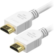 AlzaPower Core Premium HDMI 2.1 High Speed 8K 1m White - Video Cable