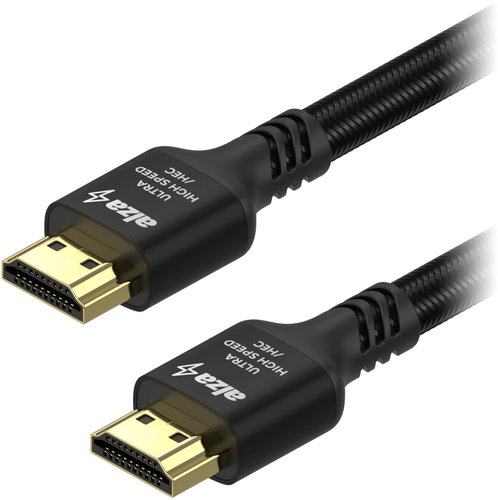 AlzaPower AluCore Premium HDMI 2.1 High Speed 8K 1m schwarz - Videokabel - Hauptbild