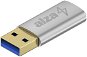 AlzaPower USB-A (M) to USB-C (F) 3.2 15W 5Gbps ezüst - Átalakító