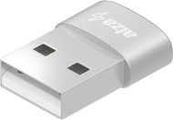 Adapter AlzaPower USB-A (M) to USB-C (F) 2.0 White - Redukce