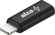 AlzaPower USB-C (F) to Lightning MFi (M) - černá - Redukce