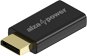 AlzaPower DisplayPort (M) to HDMI (F) 4K 60Hz, fekete - Átalakító