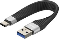 Data Cable AlzaPower FlexCore USB-A to USB-C 3.2 Gen 1 60W 5Gbps Black - Datový kabel