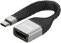 AlzaPower FlexCore USB-C 3.2 Gen 2 (M) to DisplayPort (F) fekete - Átalakító