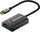 USB-C 3.2 Gen 2 (M) to M.2 NVMe & SATA 0.2m Black