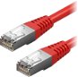 AlzaPower Patch CAT5E FTP 0,5 m, piros - Hálózati kábel