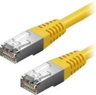 AlzaPower Patch CAT5E FTP 1m, sárga - Hálózati kábel