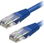 AlzaPower Patch CAT5E UTP 0.25m modrý - Síťový kabel