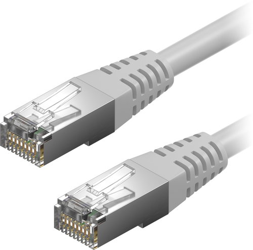 AlzaPower Patch CAT6 FTP 1m Grey Main image AlzaPower Patch CAT6 FTP 1m Grey - Ethernet Cable - Main image
