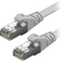 Ethernet Cable AlzaPower Patch CAT6 FTP Flat 5m Grey - Síťový kabel