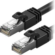 AlzaPower Patch CAT7 S/FTP 20m - fekete - Hálózati kábel