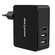 AlzaPower T3C Triple Charger 5.4A black - AC Adapter