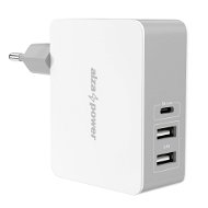 AlzaPower T3C Triple Charger 5.4A White - AC Adapter