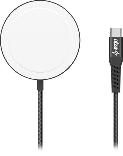 AlzaPower WAC100B Wireless Charger MagSafe black - MagSafe Wireless Charger - Main image